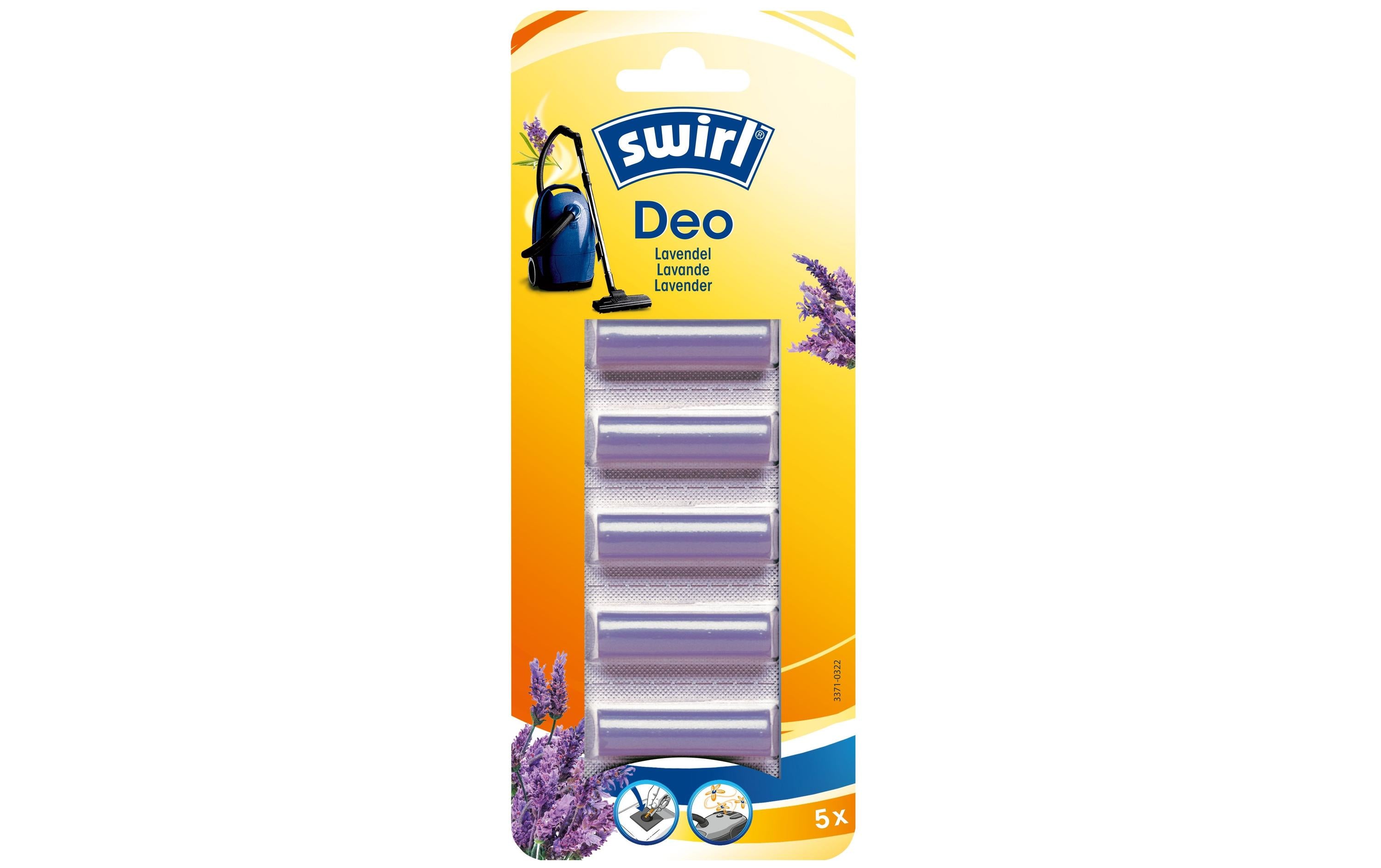 Swirl Staubsauger Deo-Sticks Lavendel