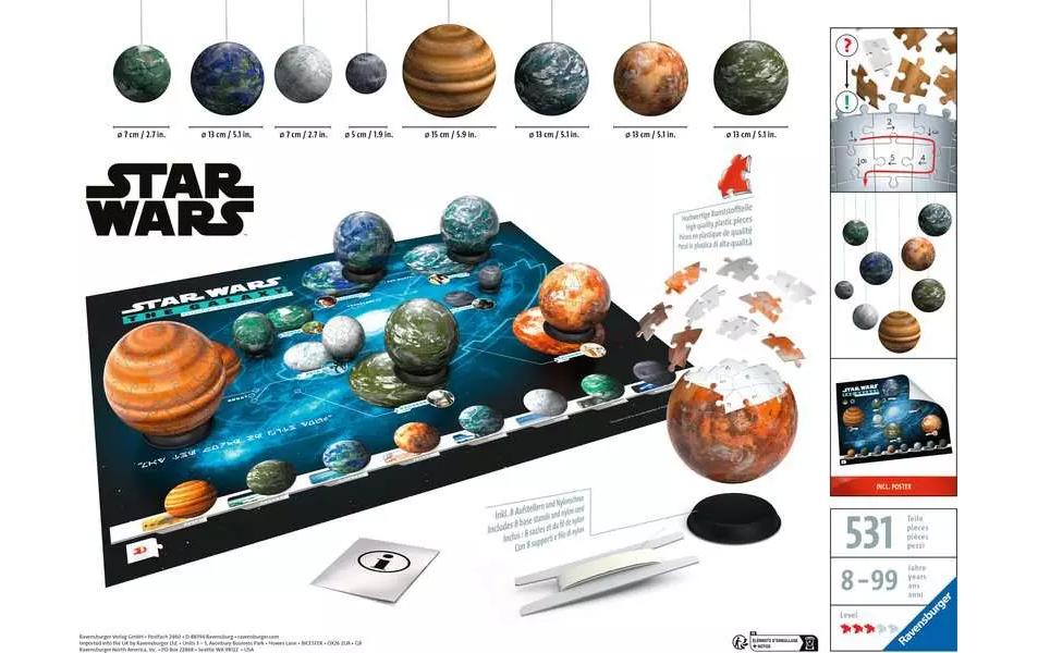 3D Puzzle-Ball: Star Wars Galaxie