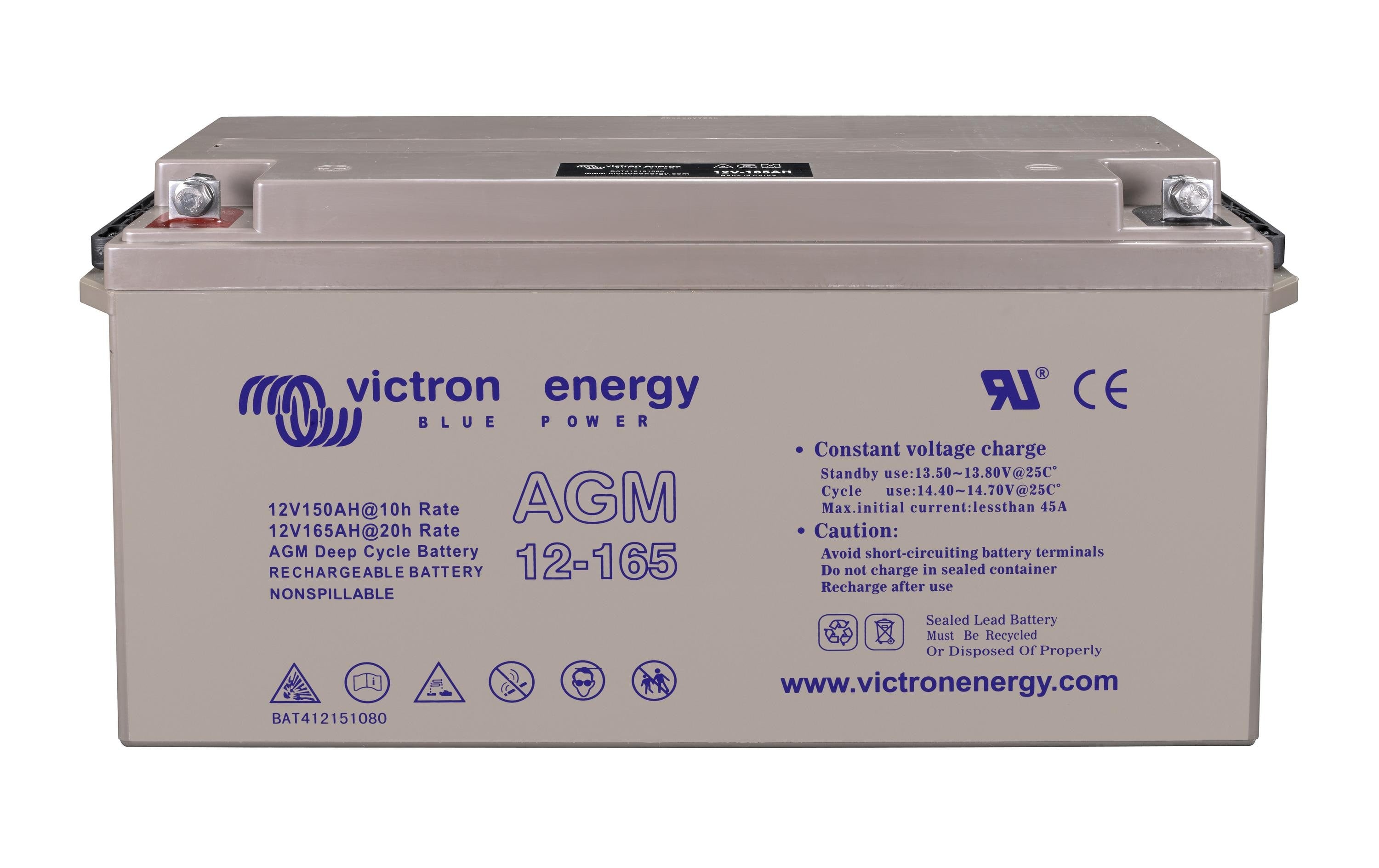 Victron Energy Gel Deep Cycle 12V 165Ah