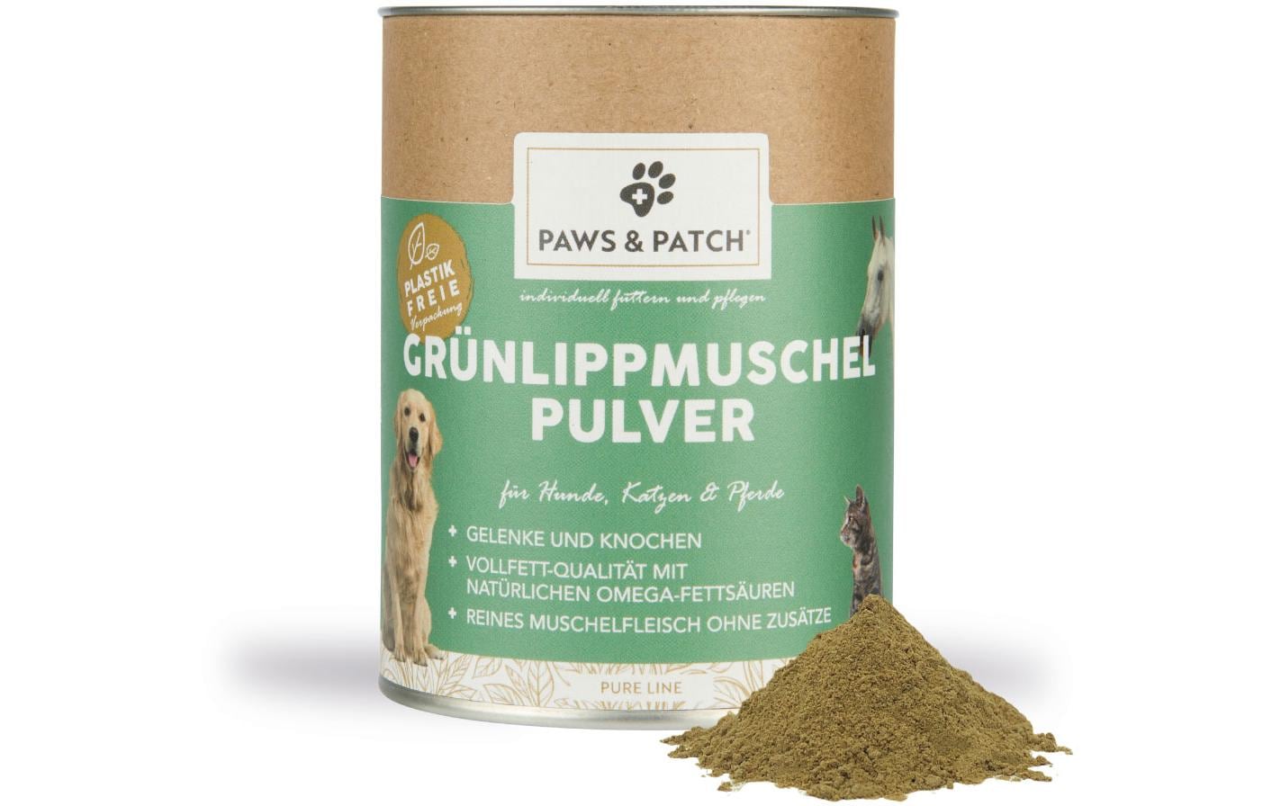 Paws&Patch Grünlippmuschel Pulver 150g