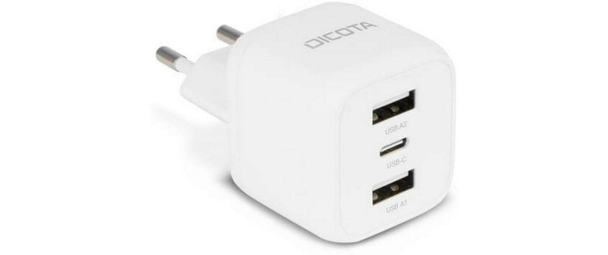 Dicota 3-Port GaN Wall Charger (32W) EU