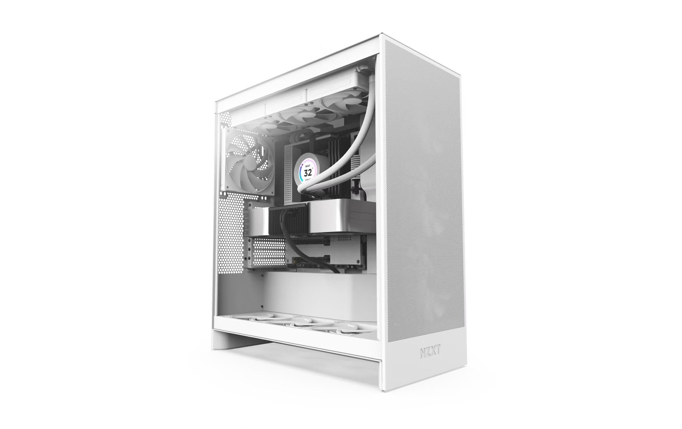 NZXT H7 Flow Weiss