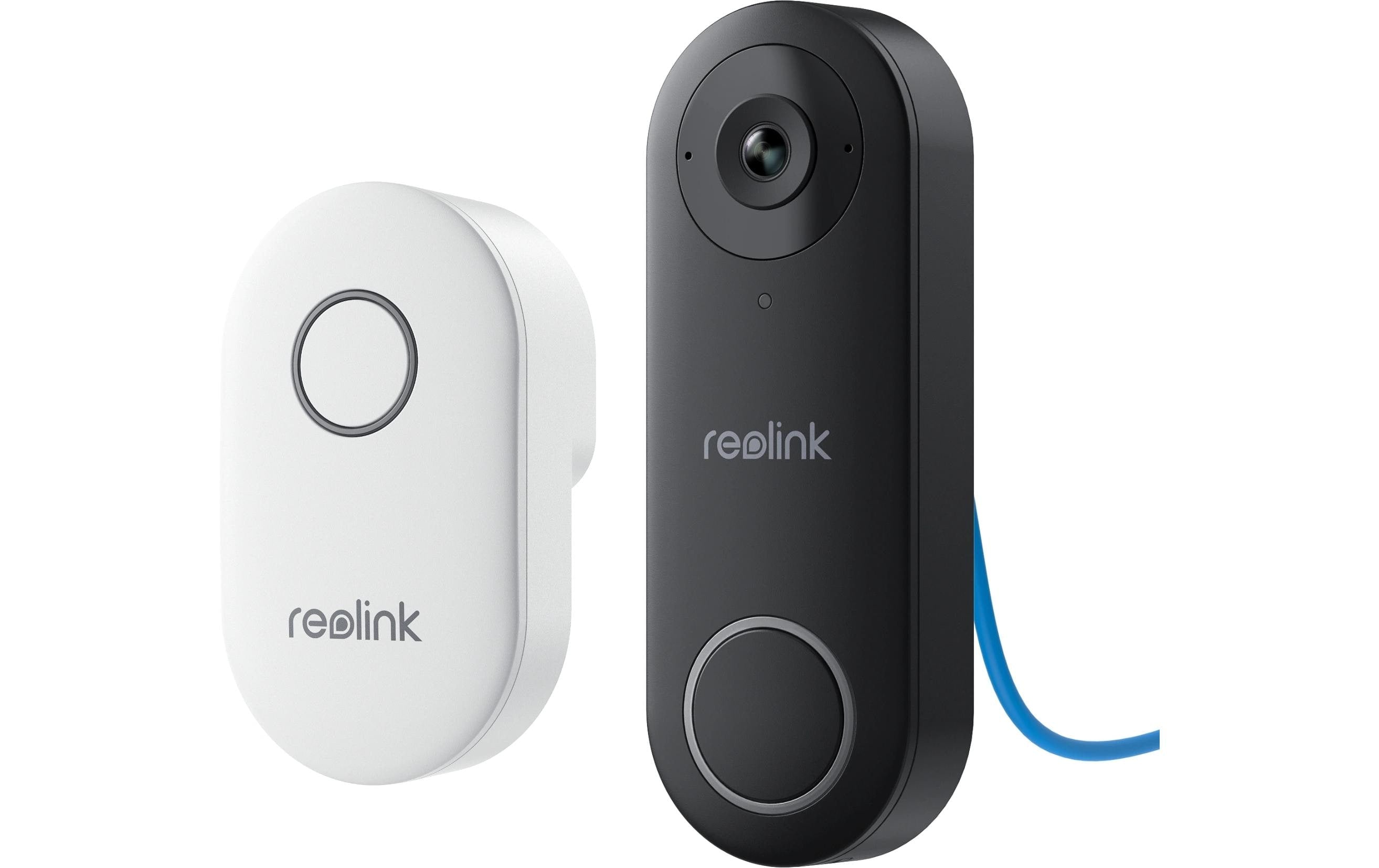 Reolink D340P 2K+ PoE Video Doorbell schwar