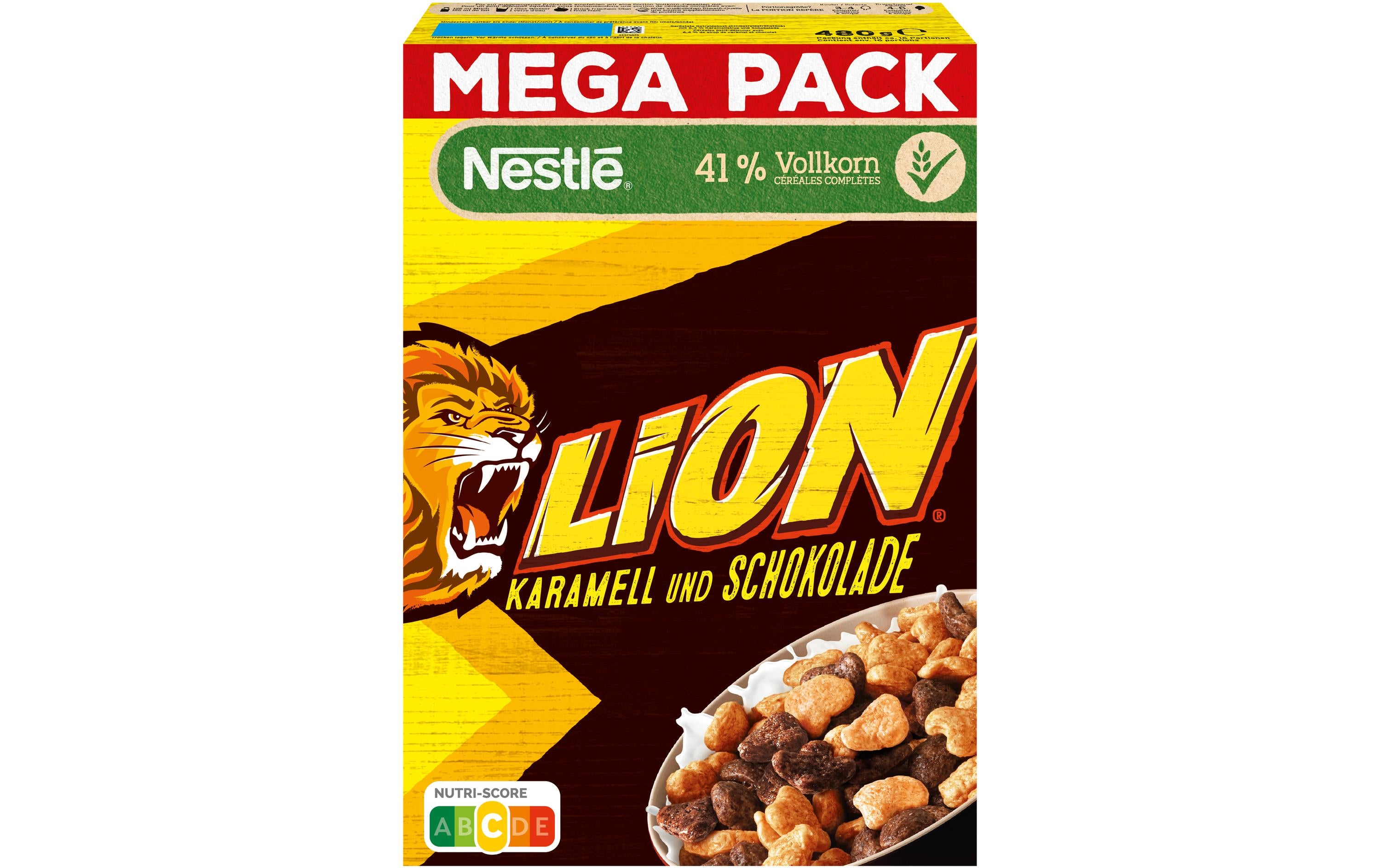 LION Cerealien Karamell und Schoko