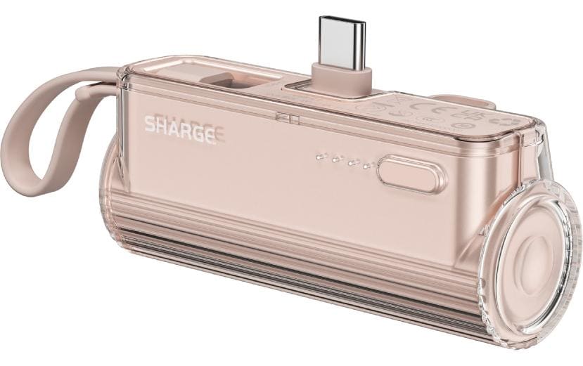 Sharge Flow Mini Powerbank Pink