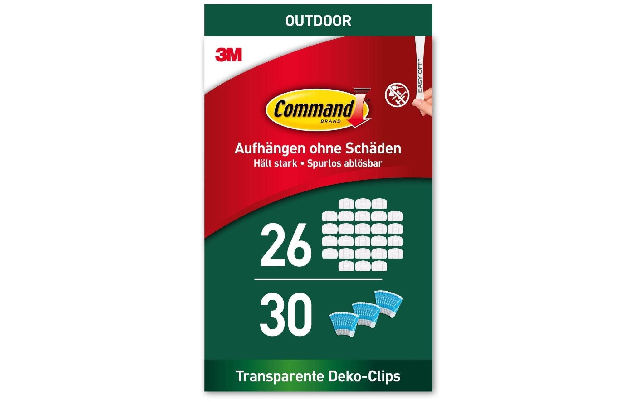 3M Command Lichterketten Clips Outdoor - eShoppen GmbH