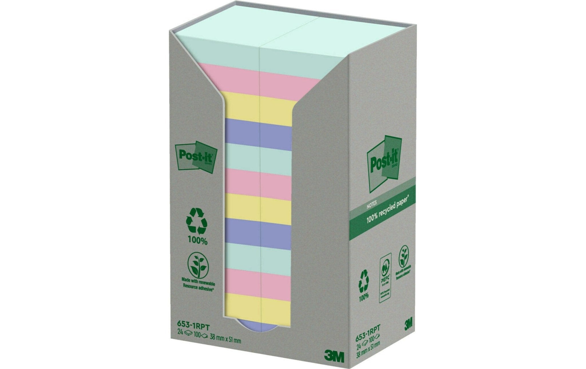 3M Post - it Recyclign Notes farbig - eShoppen GmbH