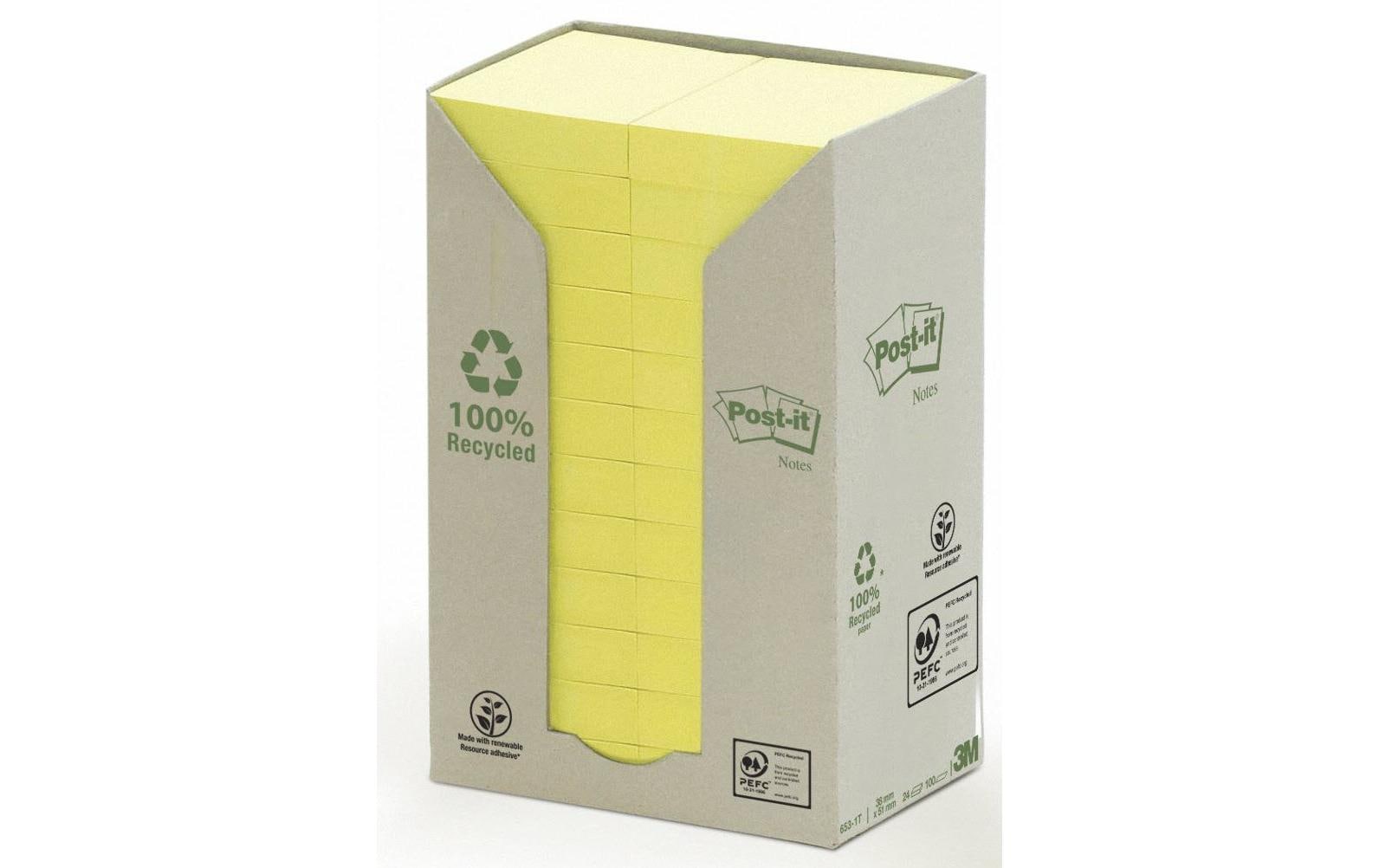 3M Post - it Recycling Notes Turm gelb - eShoppen GmbH