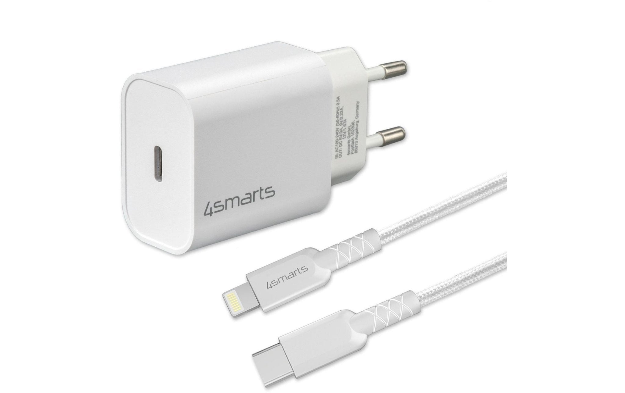 4smarts Wall Charger VoltPlug PD 20W+Kabel - eShoppen GmbH