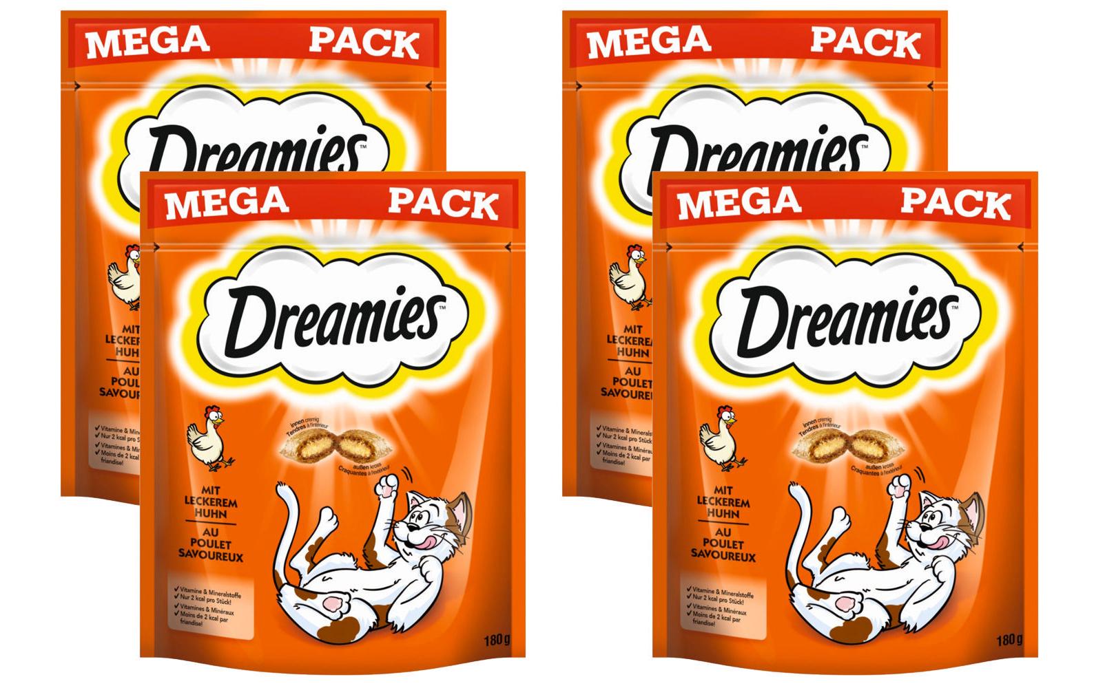 Dreamies Snack mit Huhn