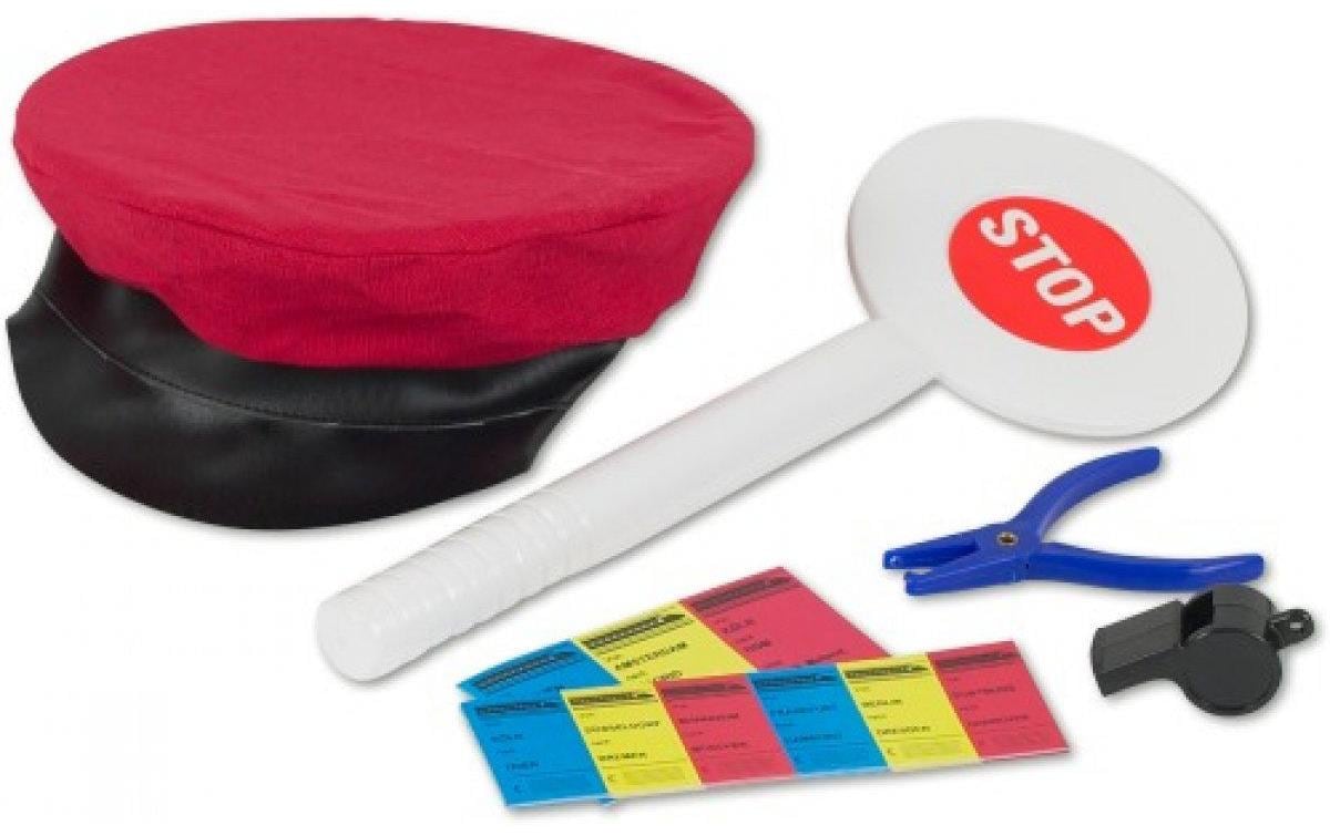 Zugkontrolleur Spielset 5-teilig