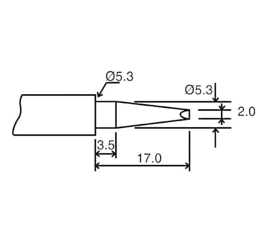 Velleman BITC10N4 Ersatzspitze