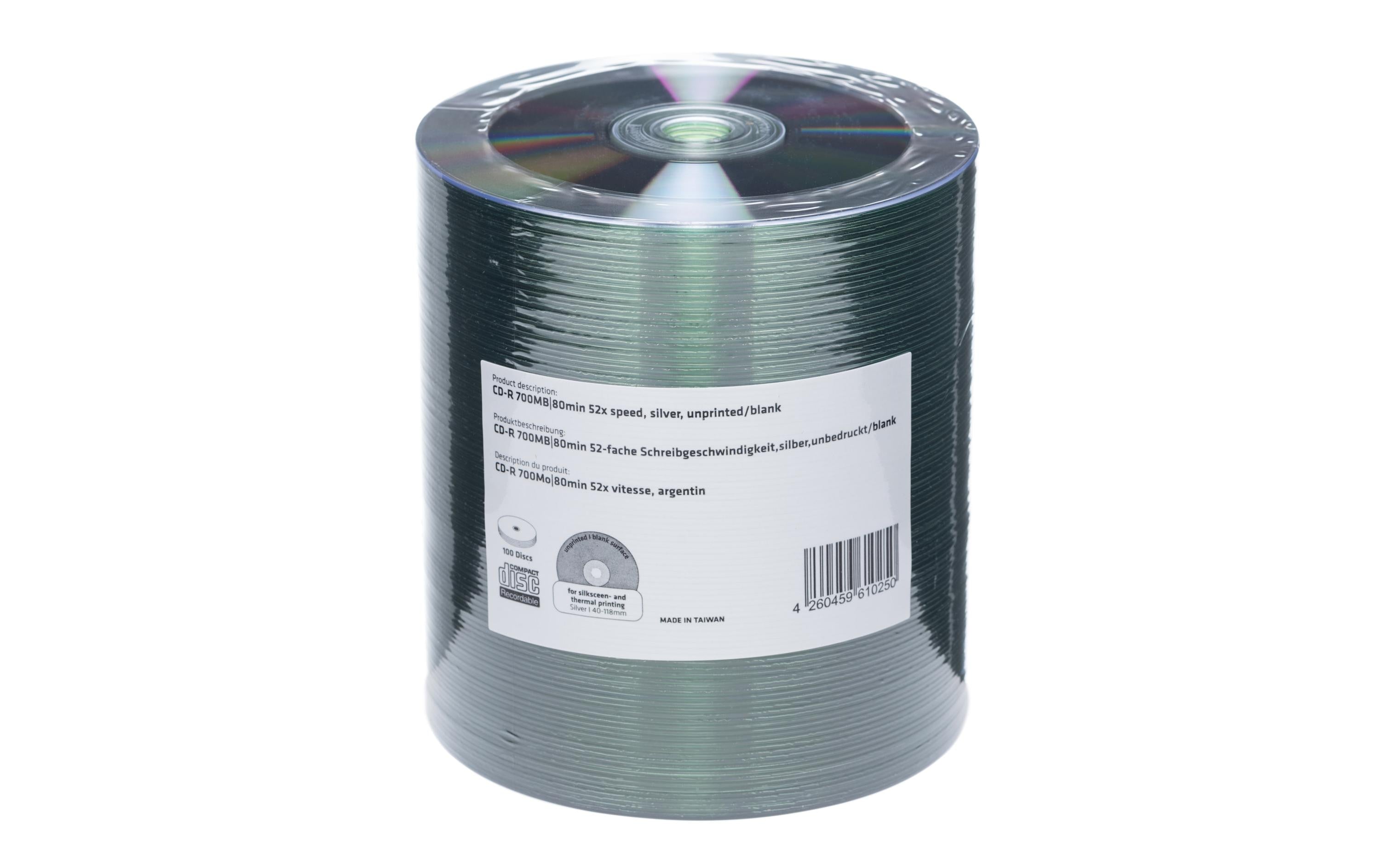 MediaRange CD-R52x 700MB/80Min, 100er Pack