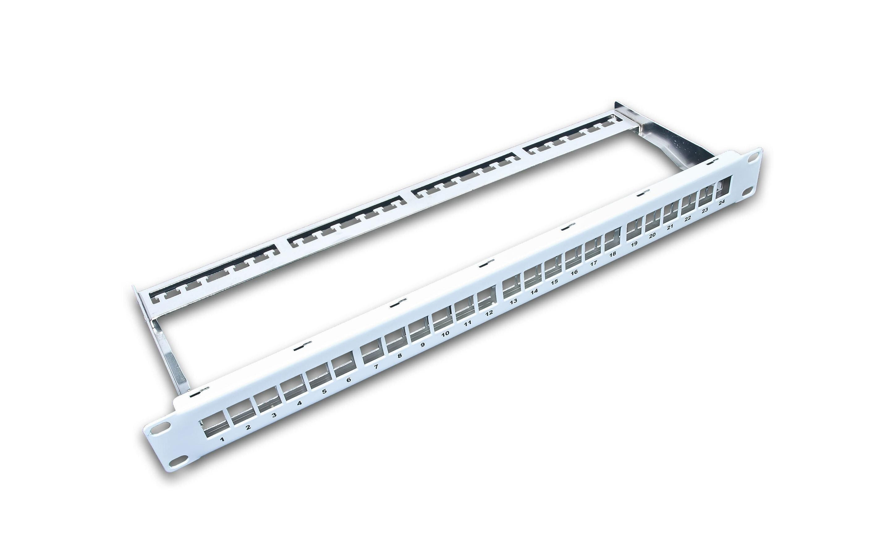 24-Port Patchpanel, geschirmt