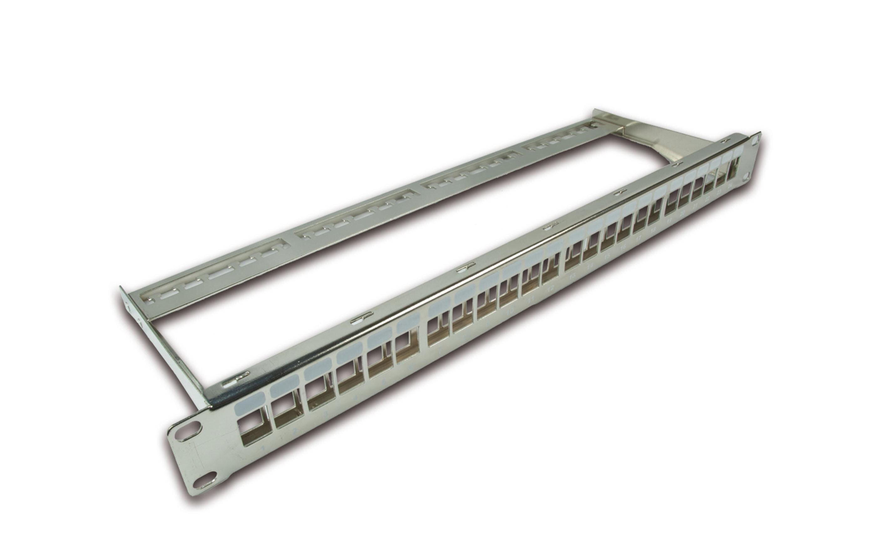 24-Port 1 HE Patchpanel, geschirmt