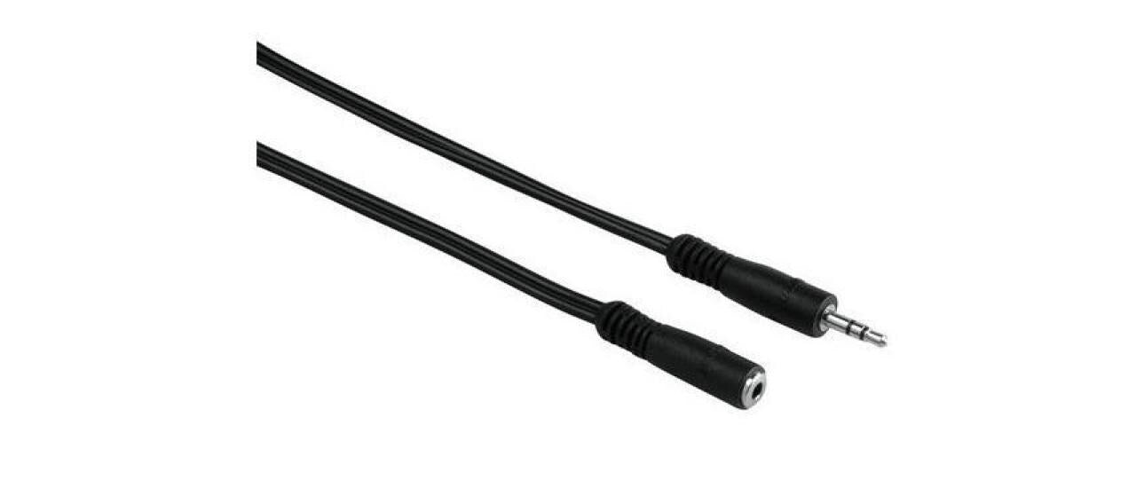 3.5 mm st. Stecker > 3,5 mm st. Kupplung