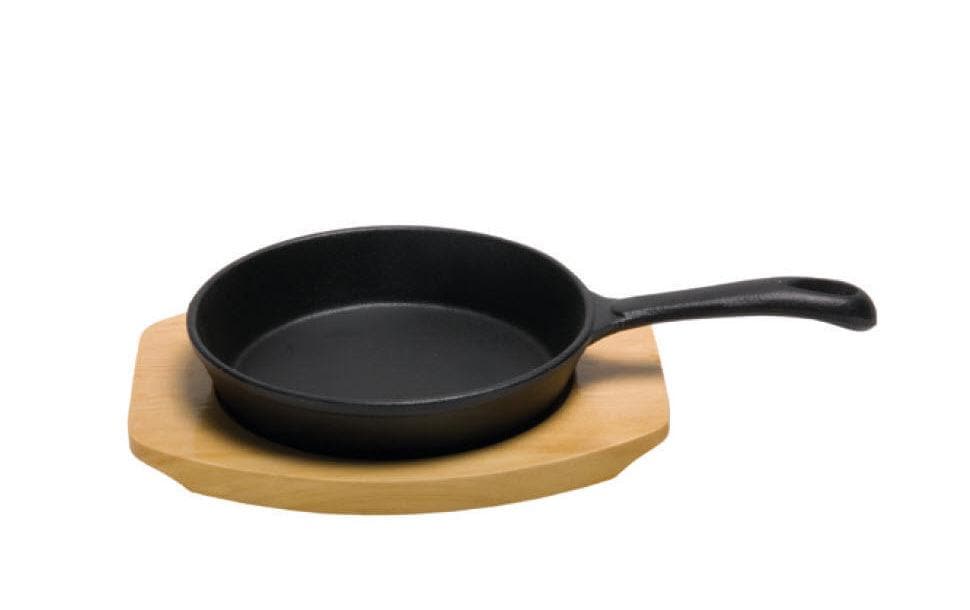 Nouvel Hot Pan mit Holzteller