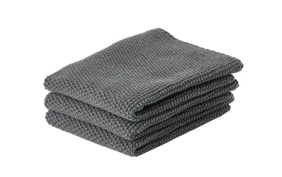 Zone Abwaschlappen 3er Set Anthracite