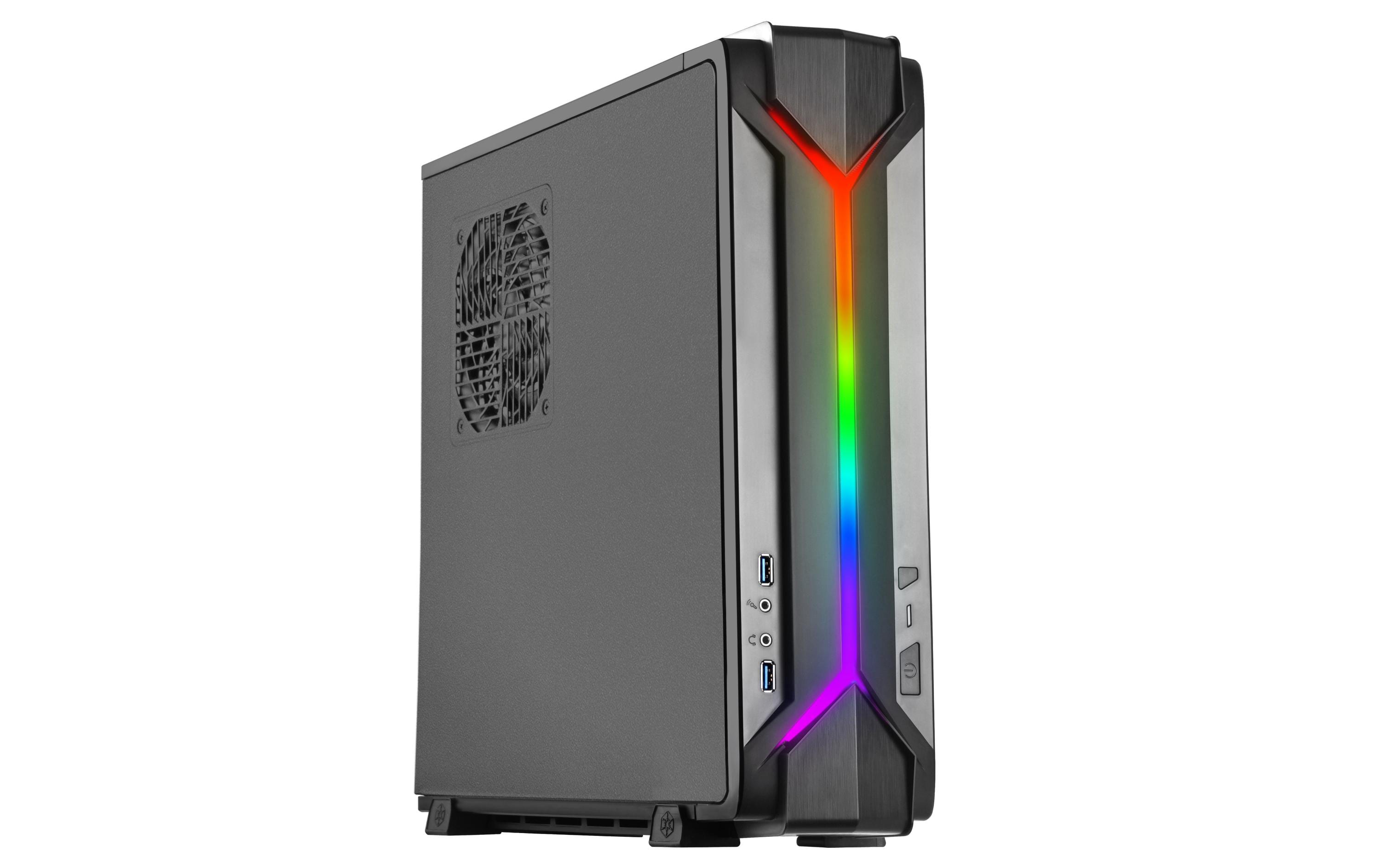 SilverStone Tower SST-RVZ03B-ARGB schwarz