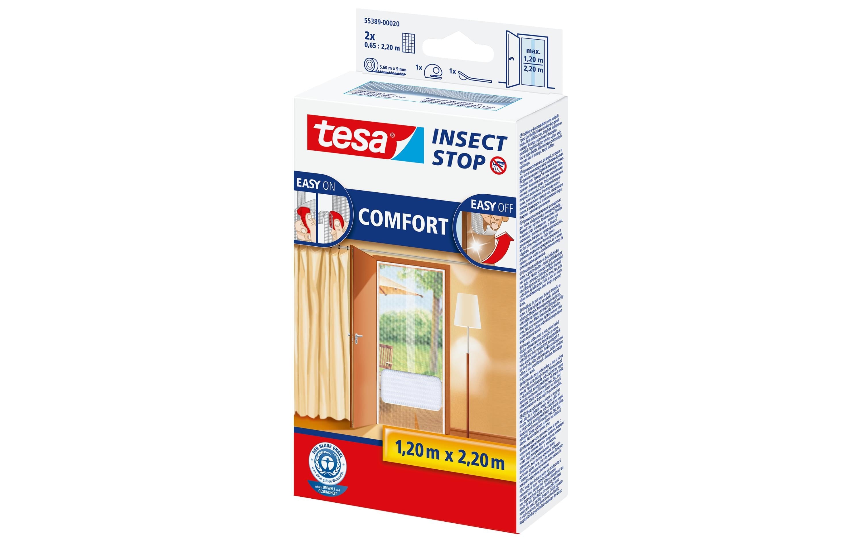 Tesa Insect Stop Comfort Tür weiss