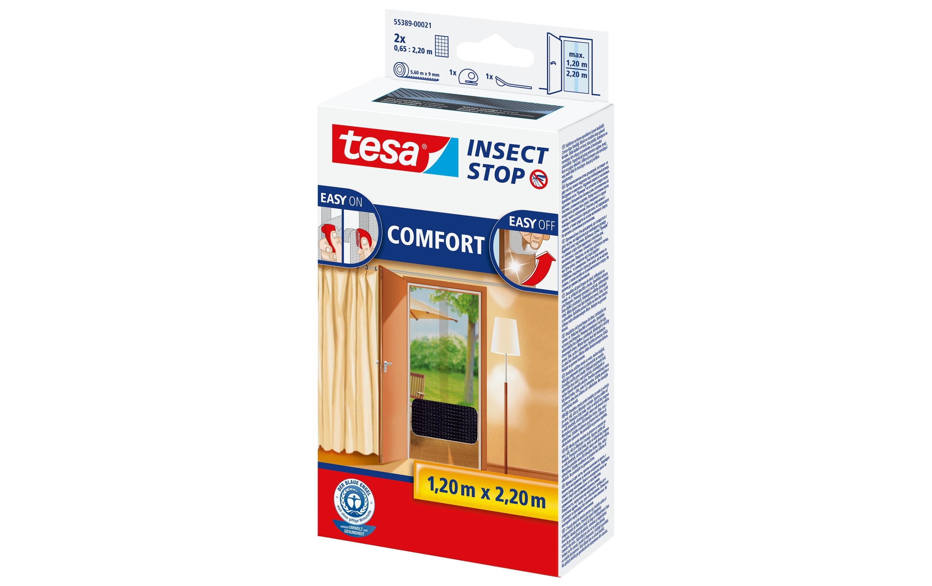 Tesa Insect Stop Comfort Tür anthrazit