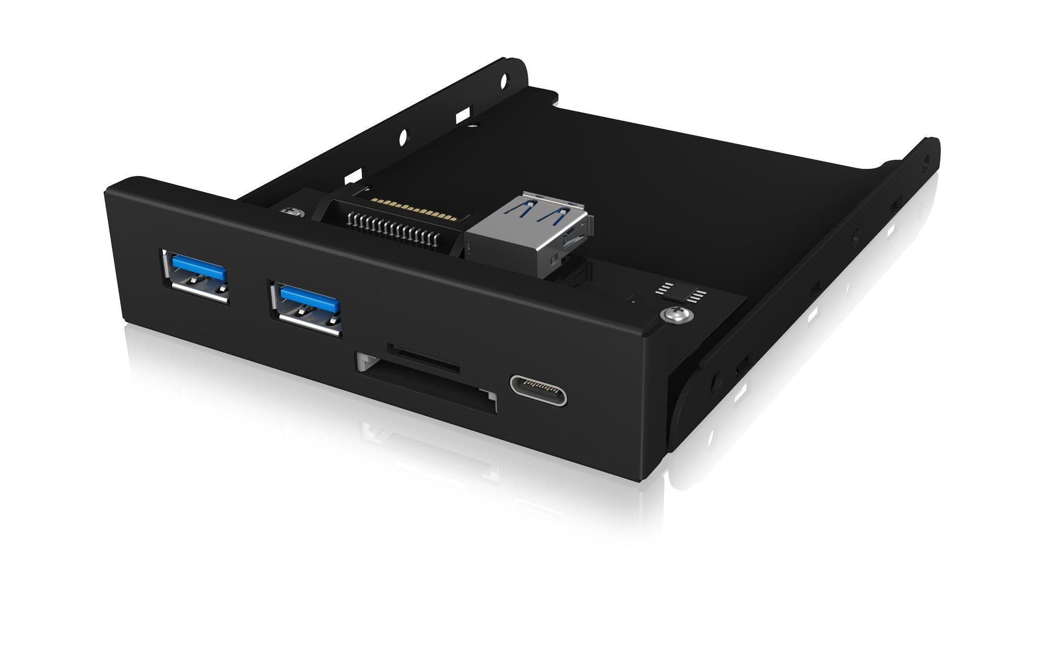 ICY BOX USB 3.0/2.0 Hub +SD Front Panel