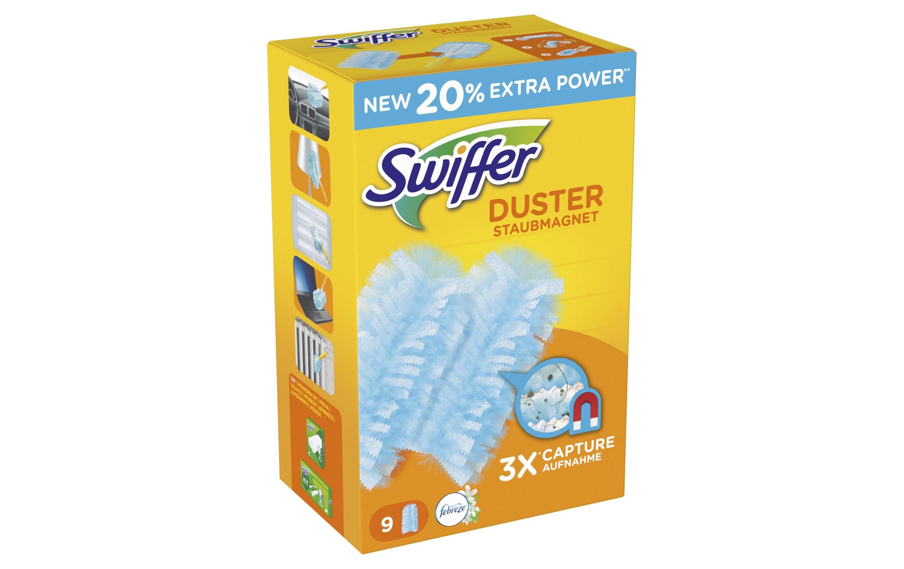 Swiffer Staubmagnet Nachfüller (9 Tücher)