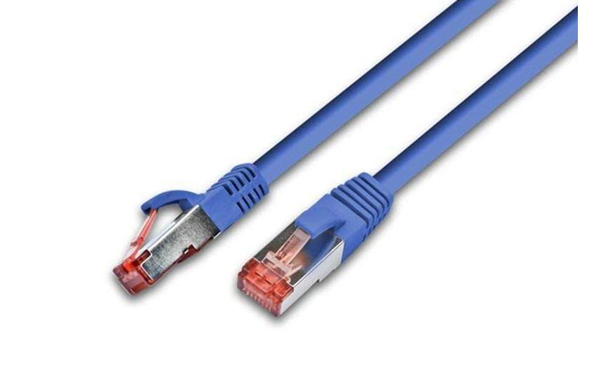 Wirewin Patchkabel: S/FTP 10m blau