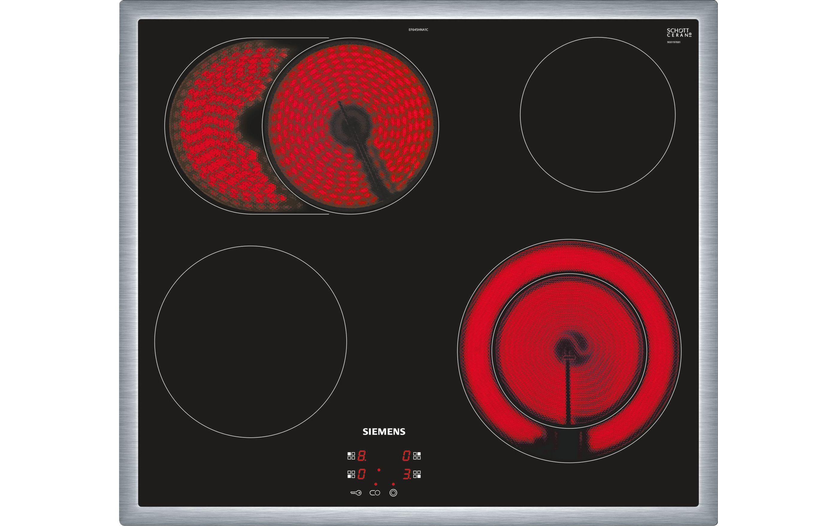 SIEMENS Glaskeramikkochfeld EF645HNA2C