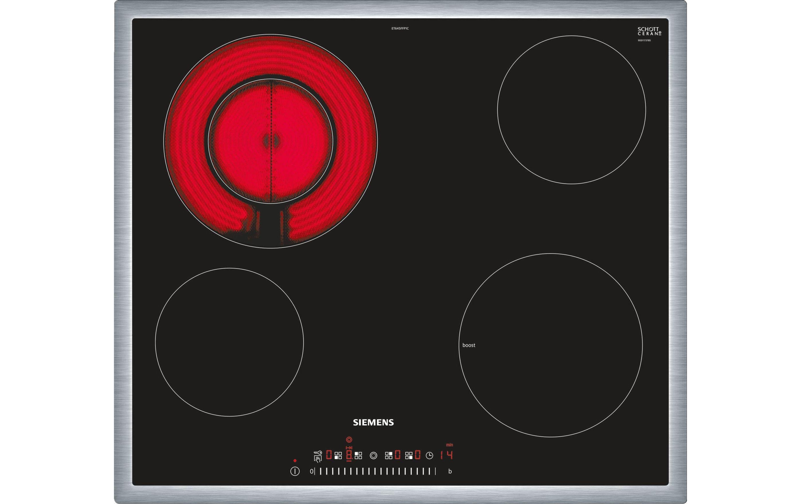 SIEMENS Glaskeramikochfeld ET645FFP1C