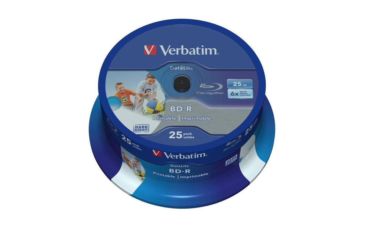 Verbatim BD-R 6x Single Layer 25GB 25-Spind