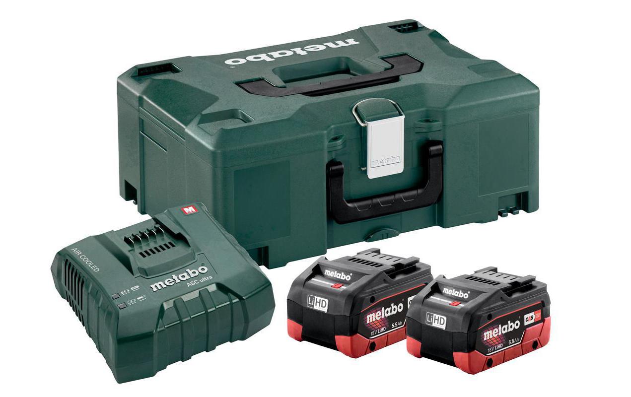 Metabo Basic Set 2x LiHD 5.5 Ah