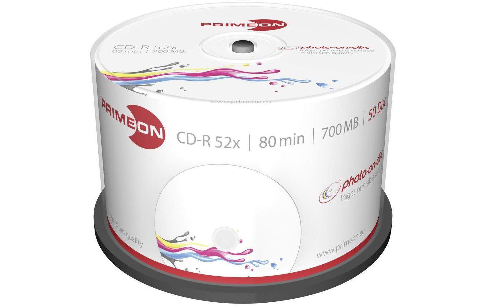 Primeon CD-R 700MB 50er Spindel