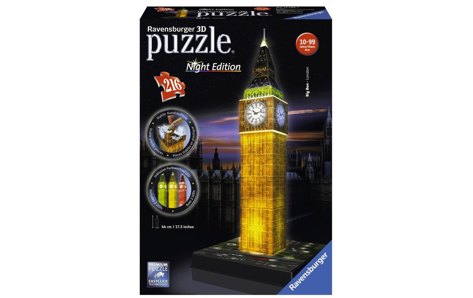 Ravensburger Puzzle Big Ben bei Nacht