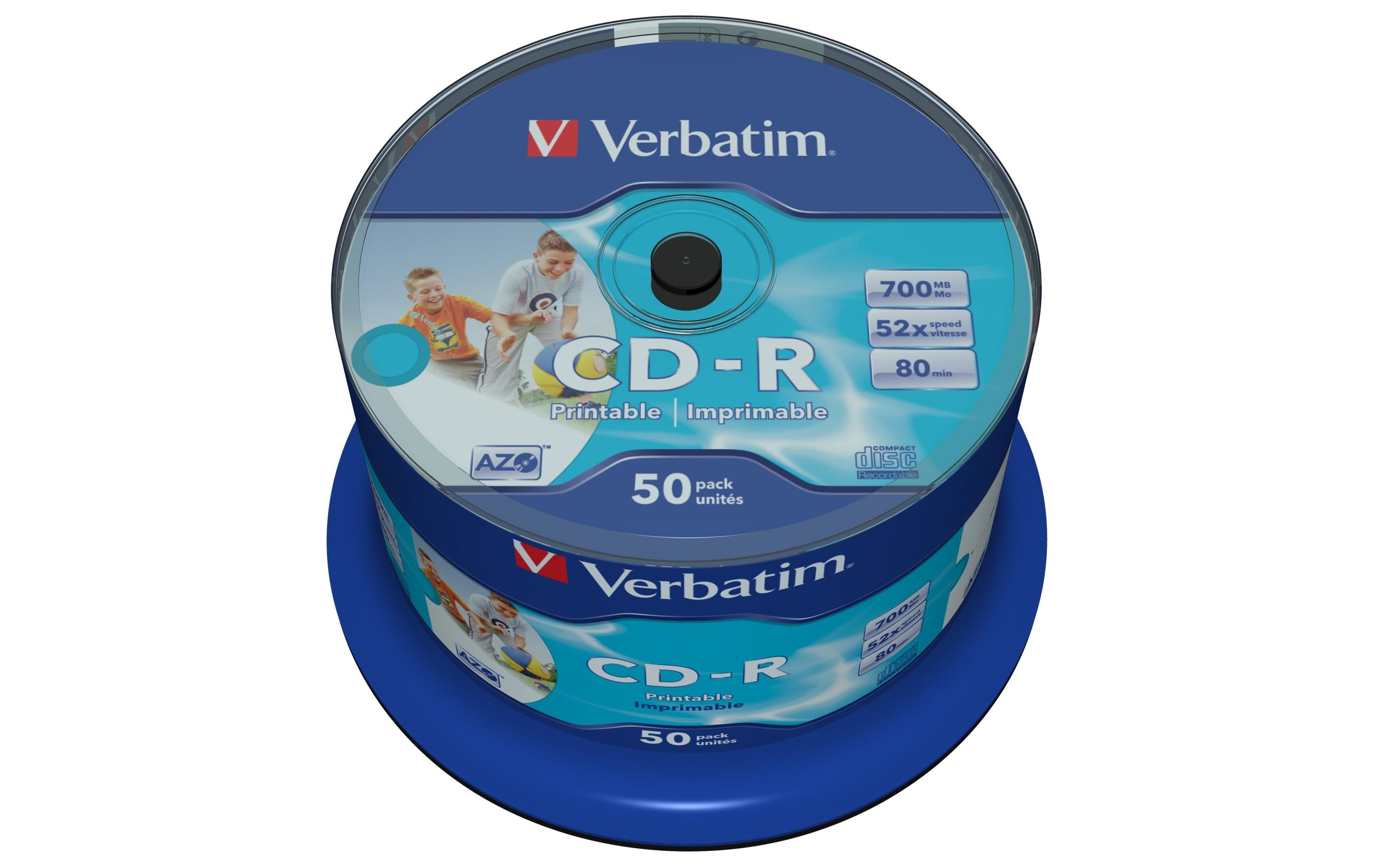 Verbatim CD-R 52x 80Min/700MB 50-Spindel