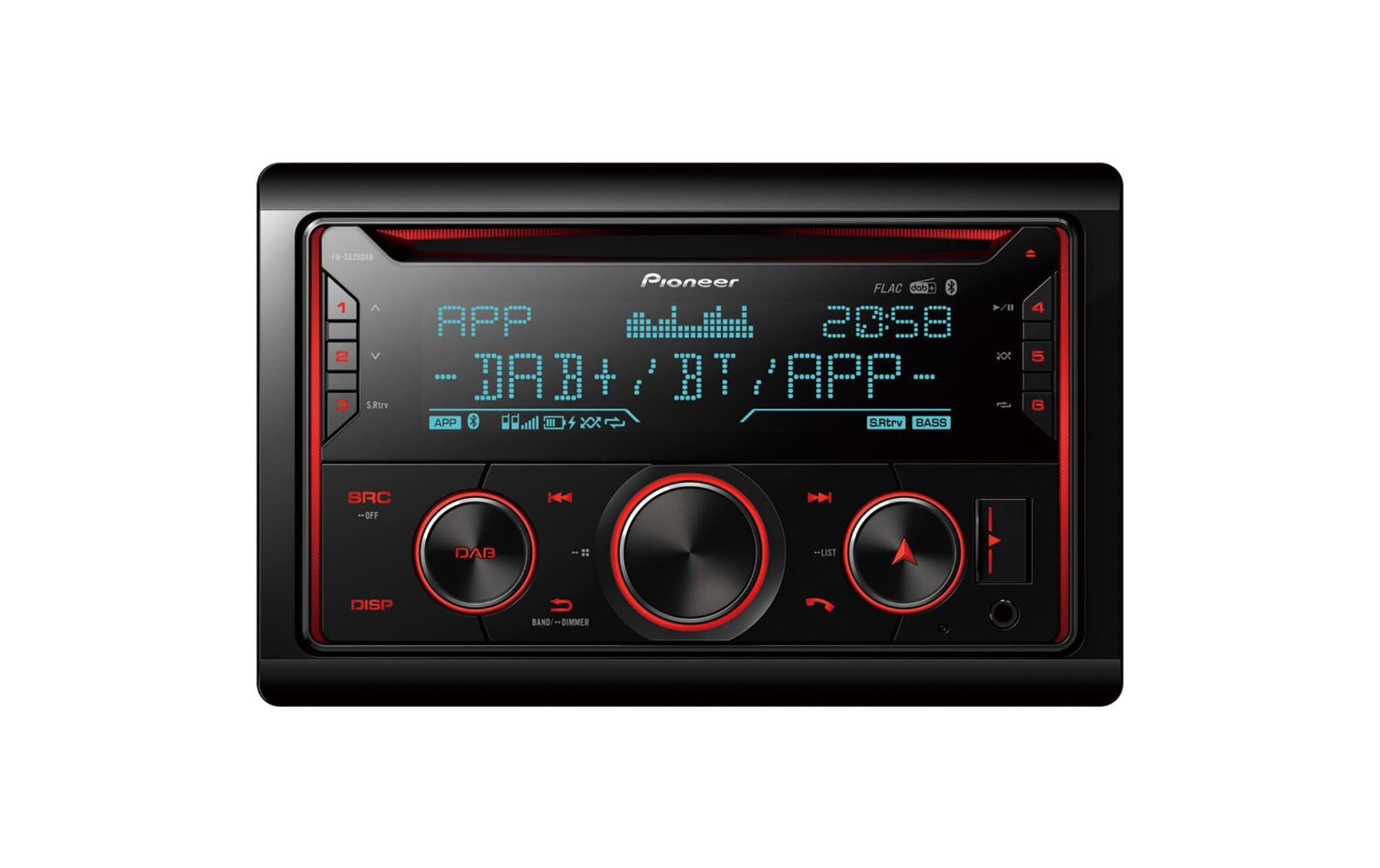 2-Din Einbauradio mit DAB+ / CD Laufwerk