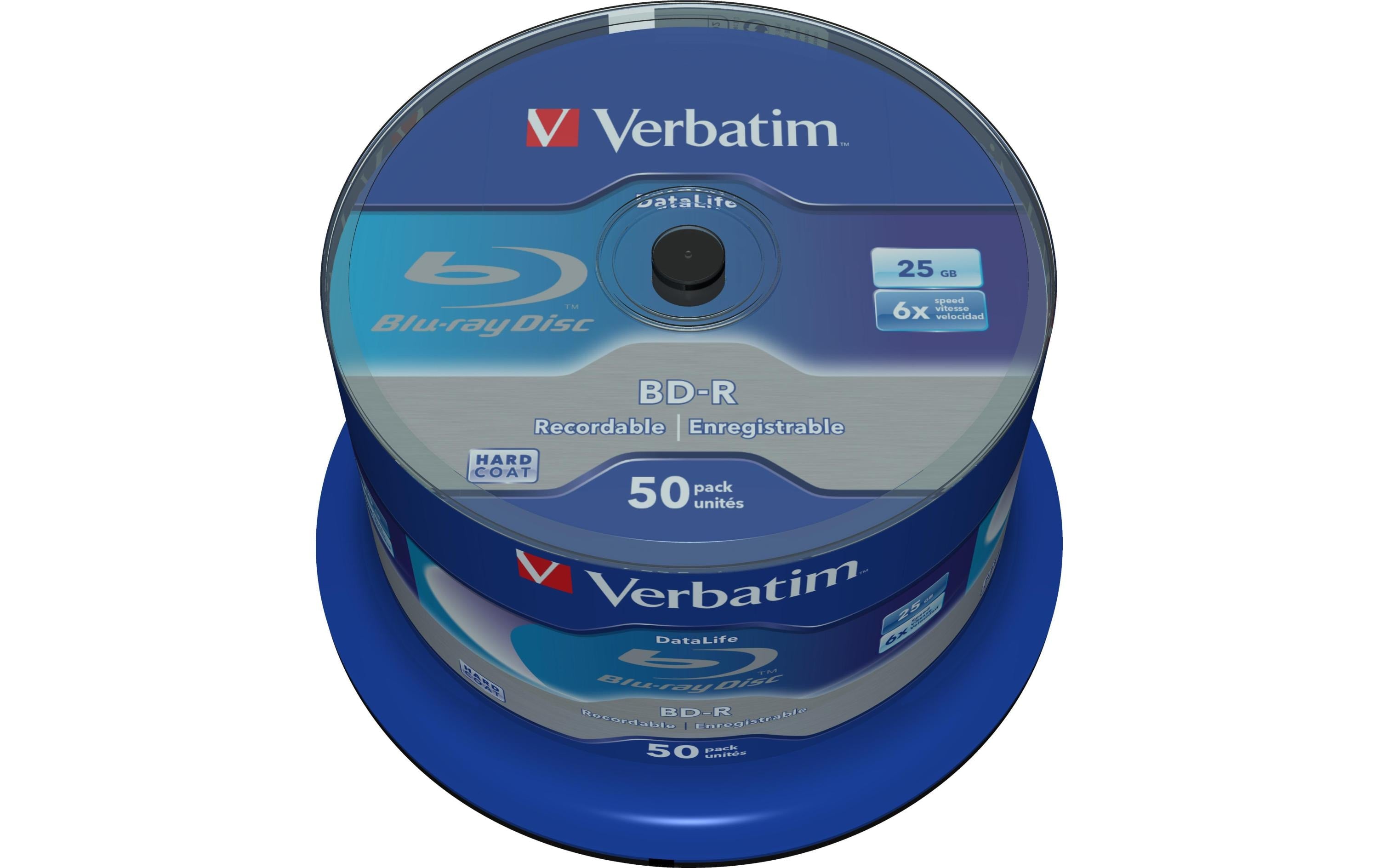 Verbatim BD-R 6x Single Layer 25GB 50-Spind