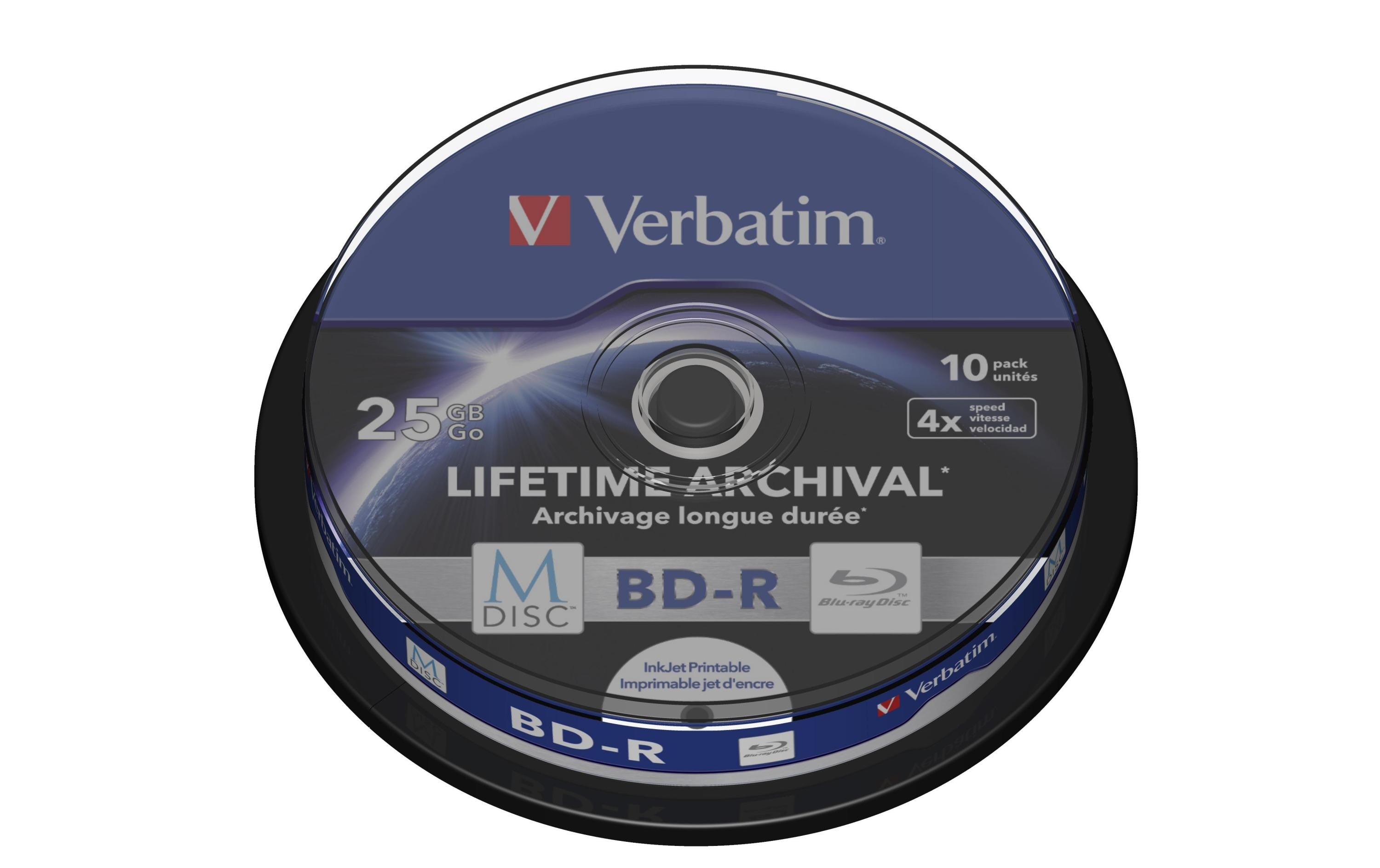 Verbatim BD-R M-DISC 25GB 10er P