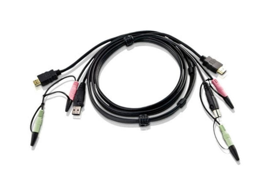 Aten 2L-7D02UH: USB-HDMI-KVM-Kabel 1.8M