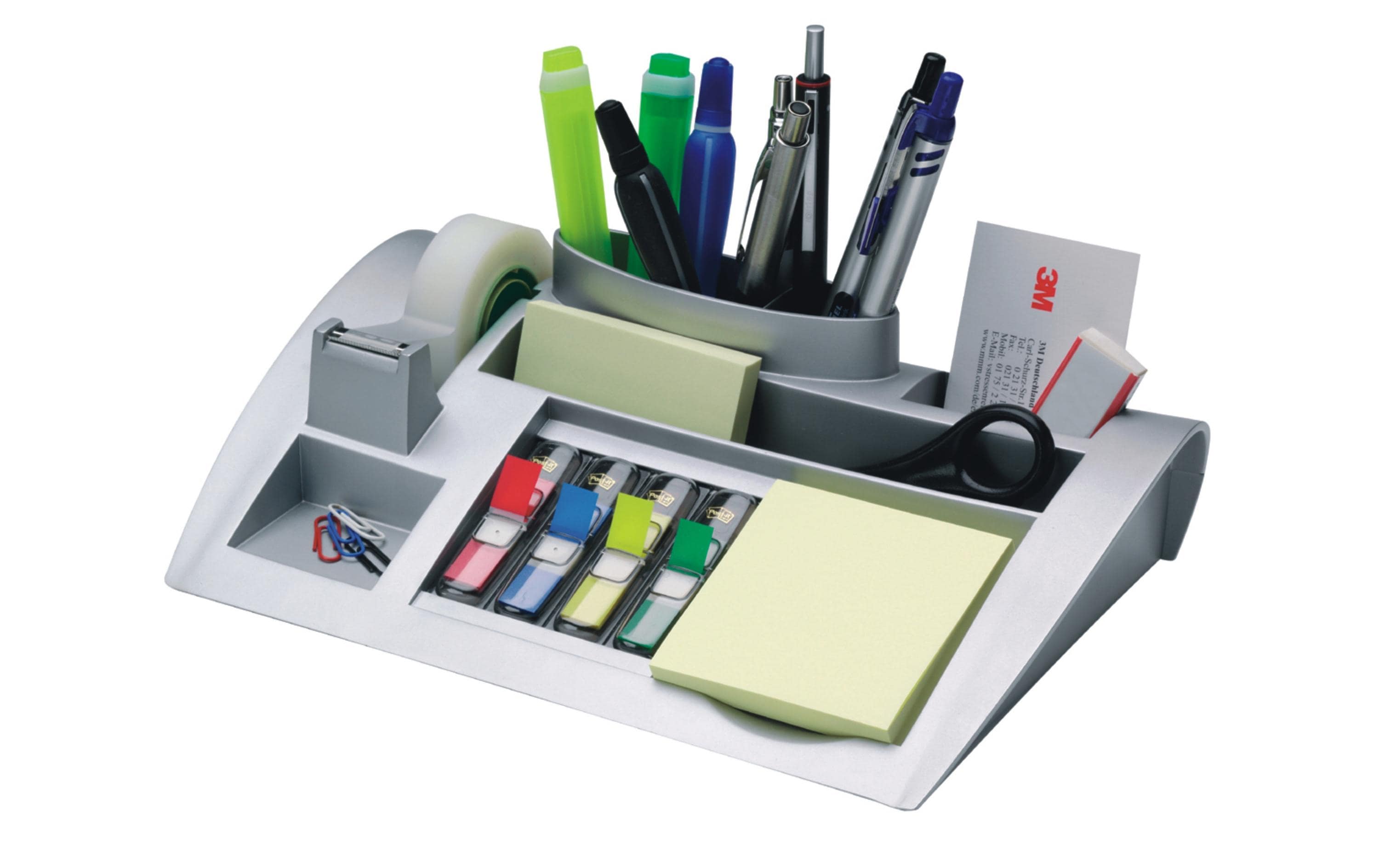 3M Desktop Organizer silbergrau