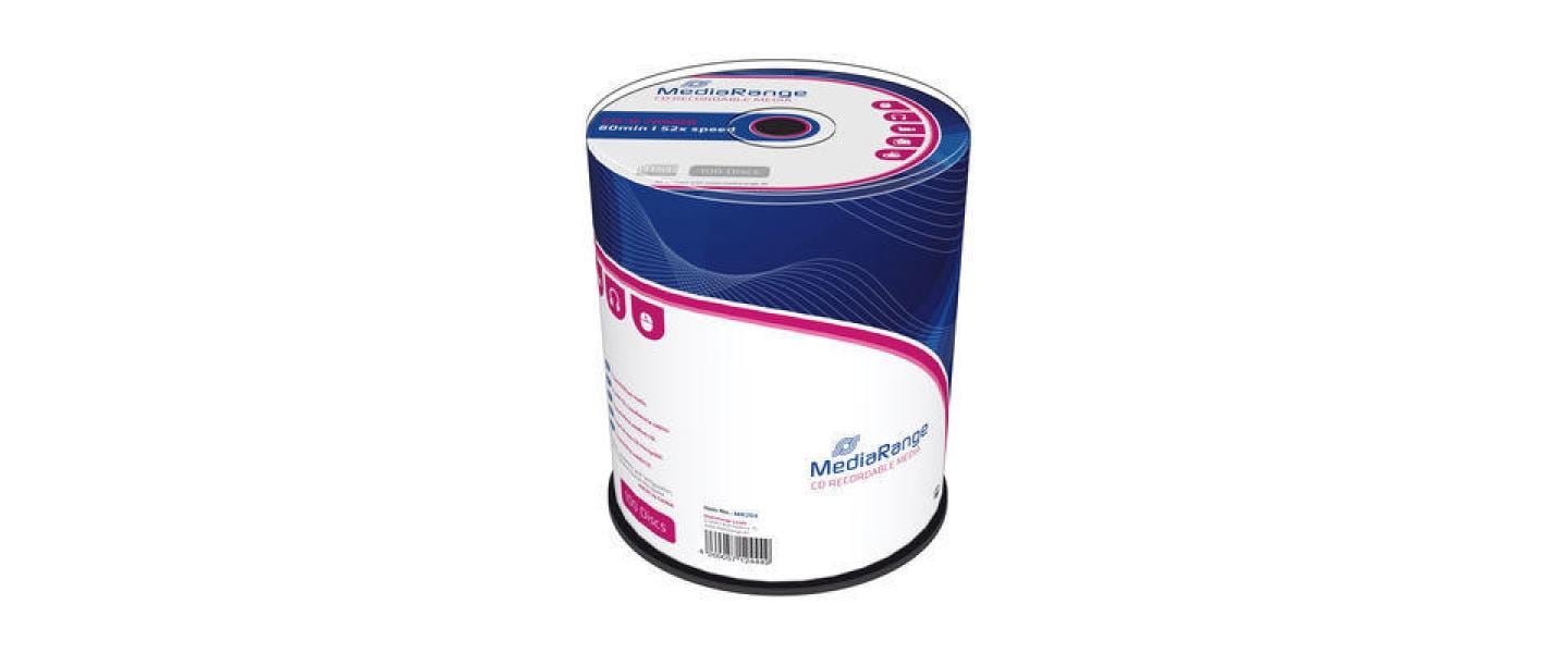 Mediarange CD-R 52x 80Min/700MB 100-Spindel