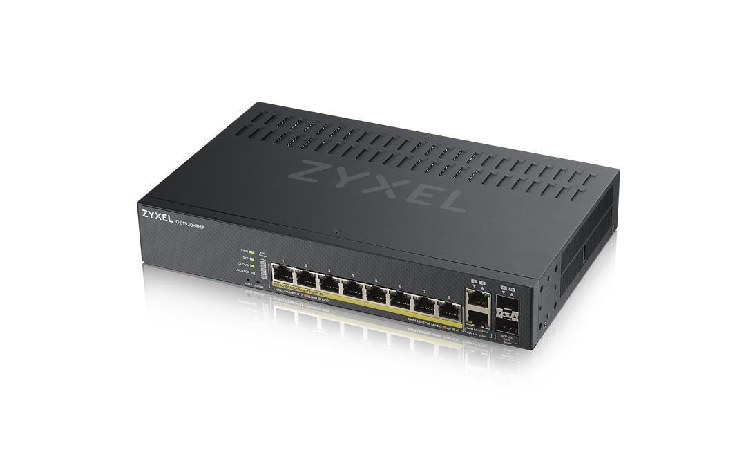 ZyXEL GS1920-8HPV2,Switch, managed, Gigabit