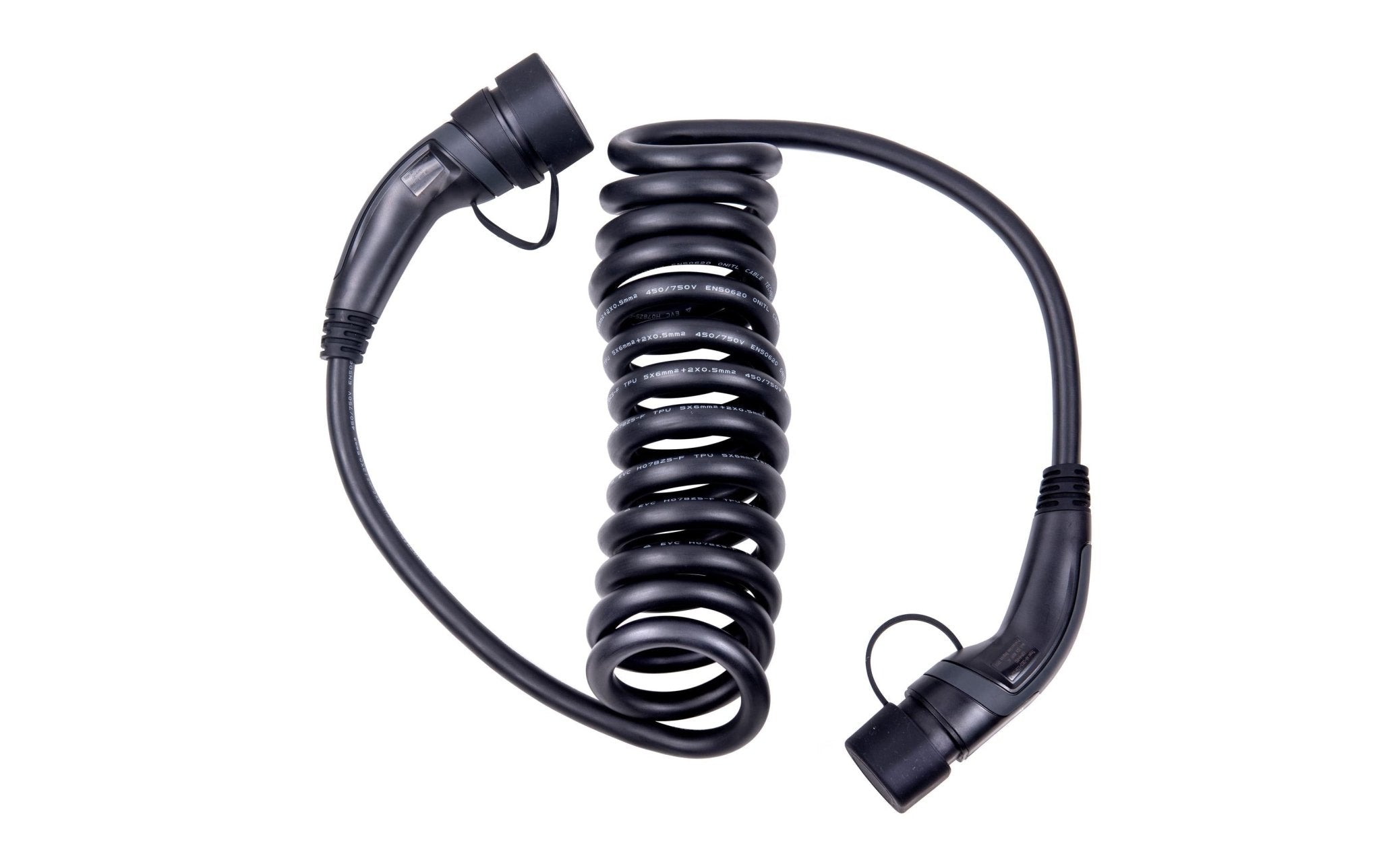 ANS AC Spiral - Ladekabel Typ 2 32A - 5m - eShoppen GmbH