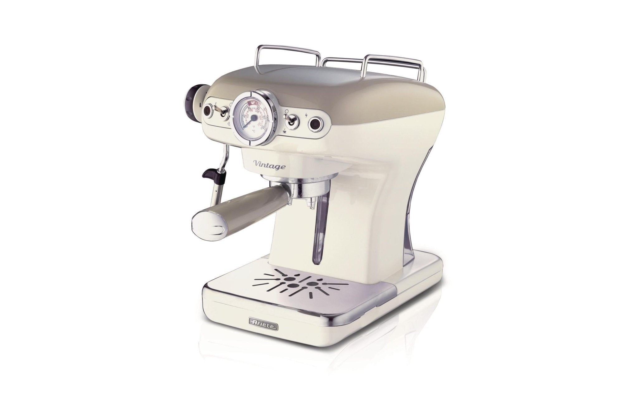 Ariete Espressomaschine Vintage creme - eShoppen GmbH