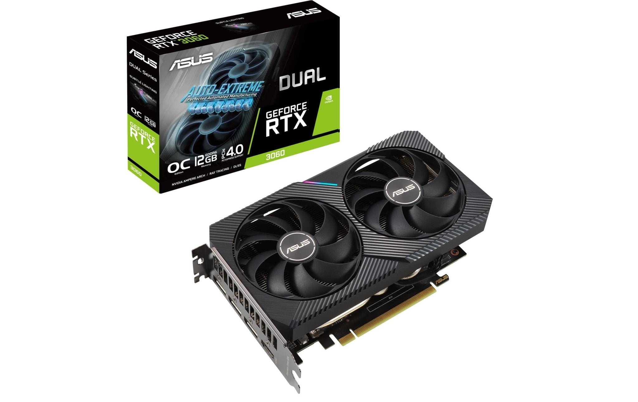 ASUS DUAL RTX3060 O12G V2, GDDR6X - eShoppen GmbH