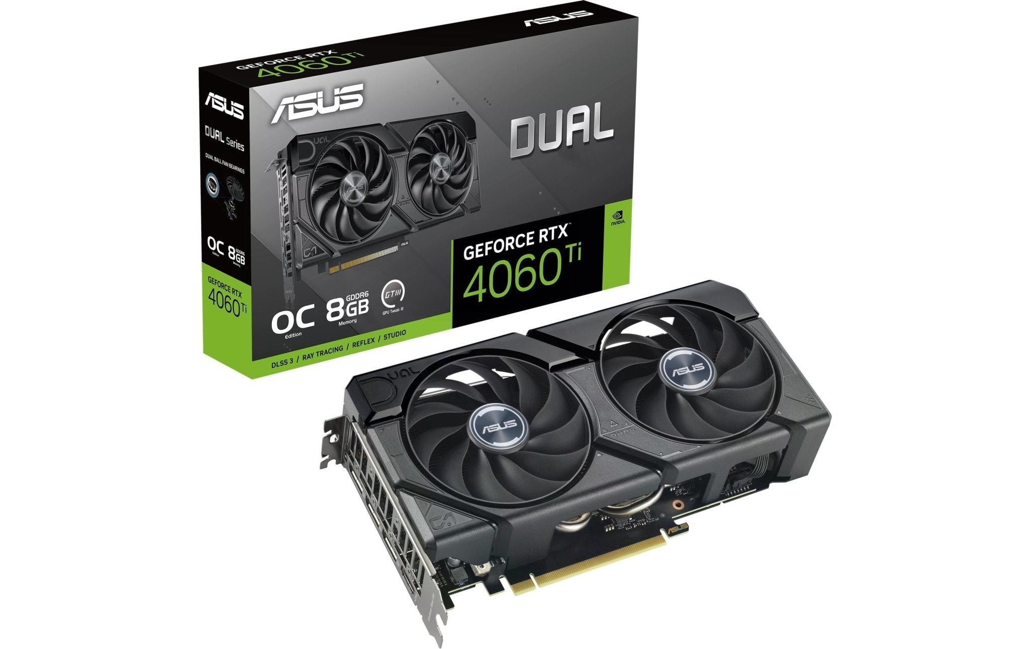 ASUS DUAL RTX4060TI EVO O8G - eShoppen GmbH