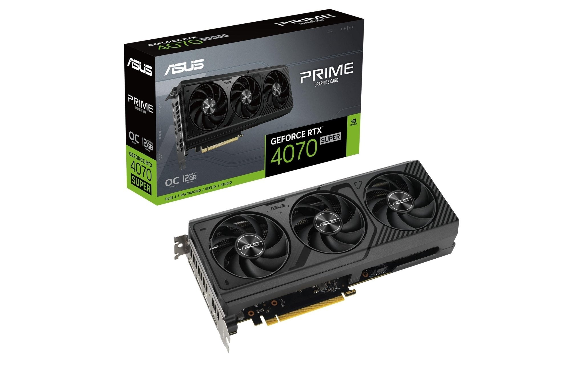 ASUS PRIME RTX4070 SUPER O12G, GDDR6X - eShoppen GmbH