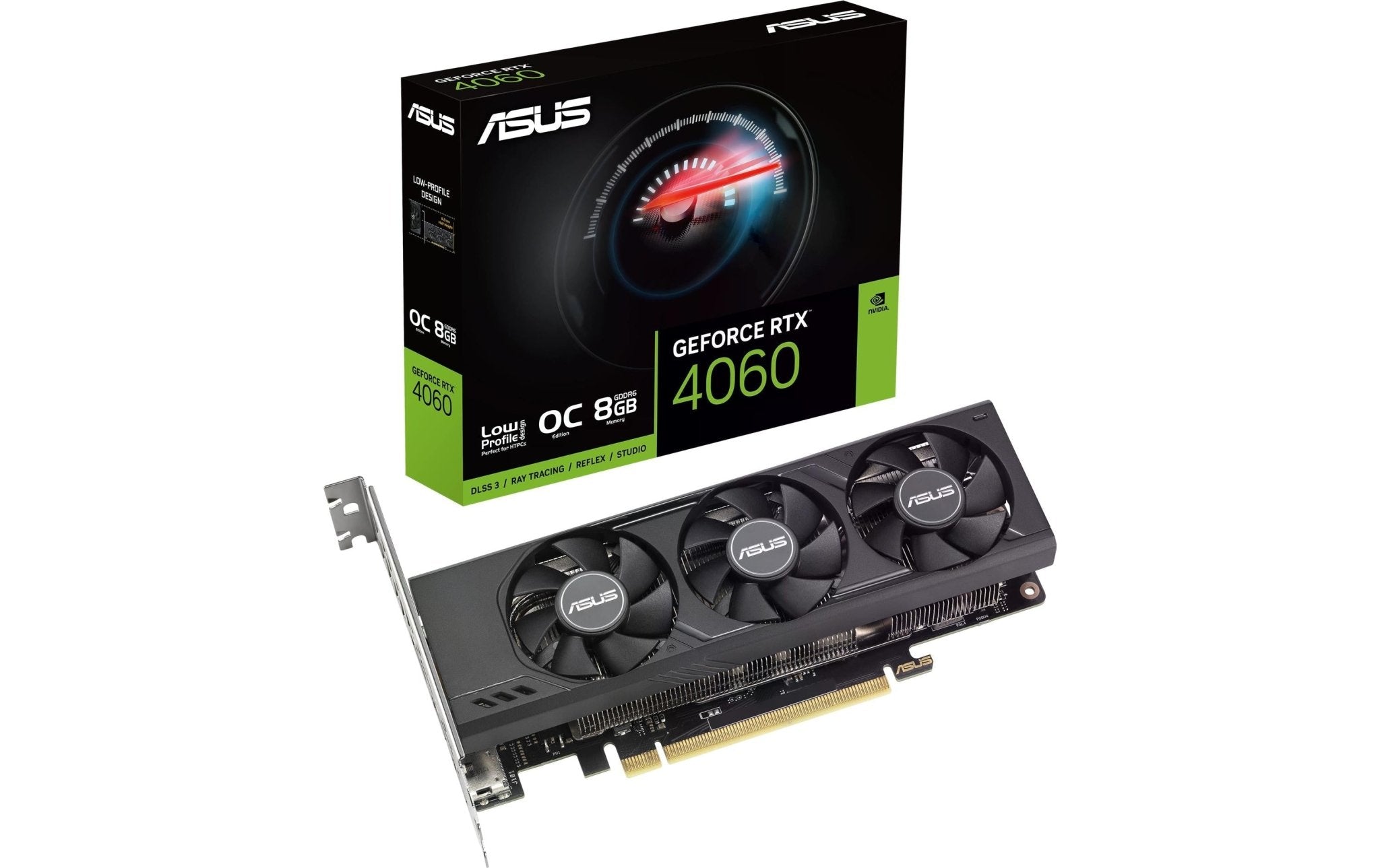 ASUS RTX4060 LP BRK O8G, GDDR6 - eShoppen GmbH