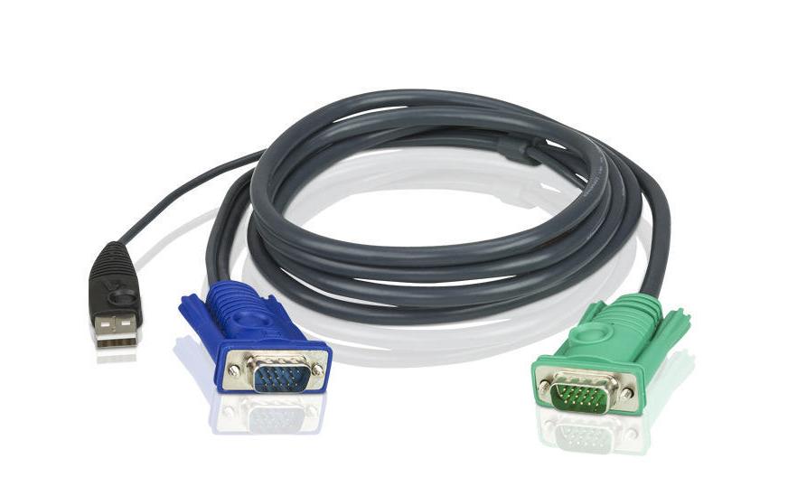 Aten 2L - 5202U: USB - KVM - Kabel 1.8M - eShoppen GmbH