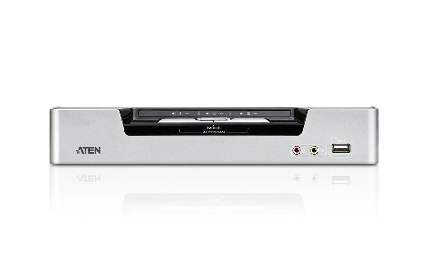 Aten CS1642: Dual - View DVI KVM Switch,2Port - eShoppen GmbH